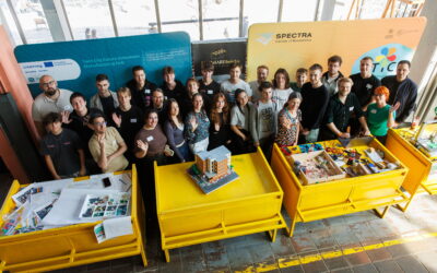 City as a LEGO®: bricks, microelectronics, 3D print and data visualisation combined